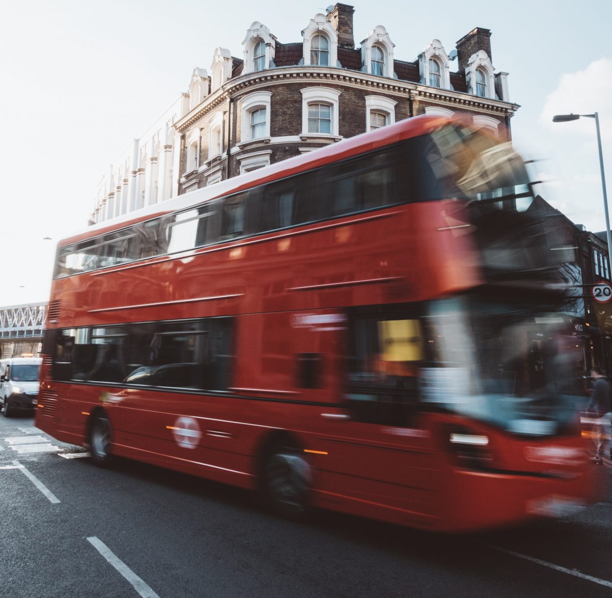 photo of a london bus
