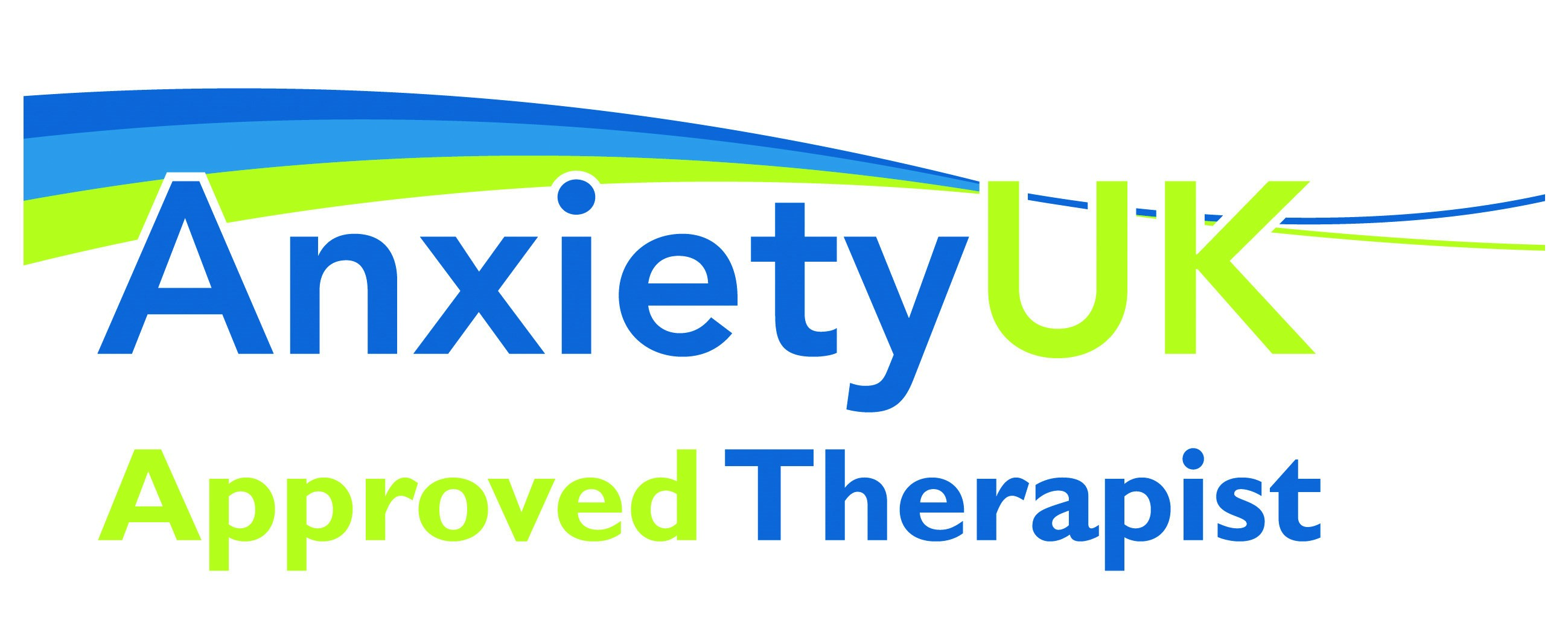 Anxiety UK Approved therapist logo